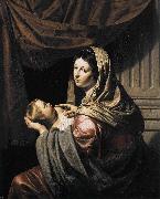 Jan van Bijlert Virgin and Child painting